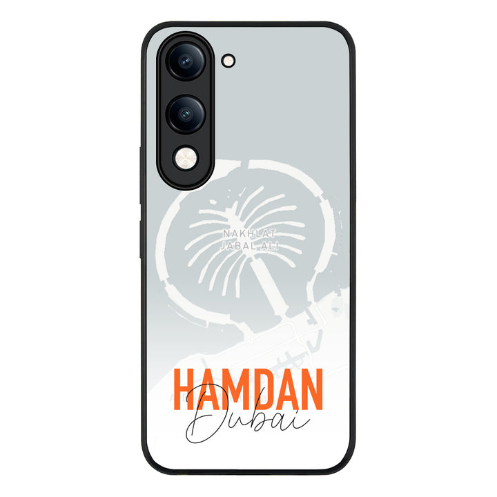 Personalized Location Map & Name, Phone Case - Vivo