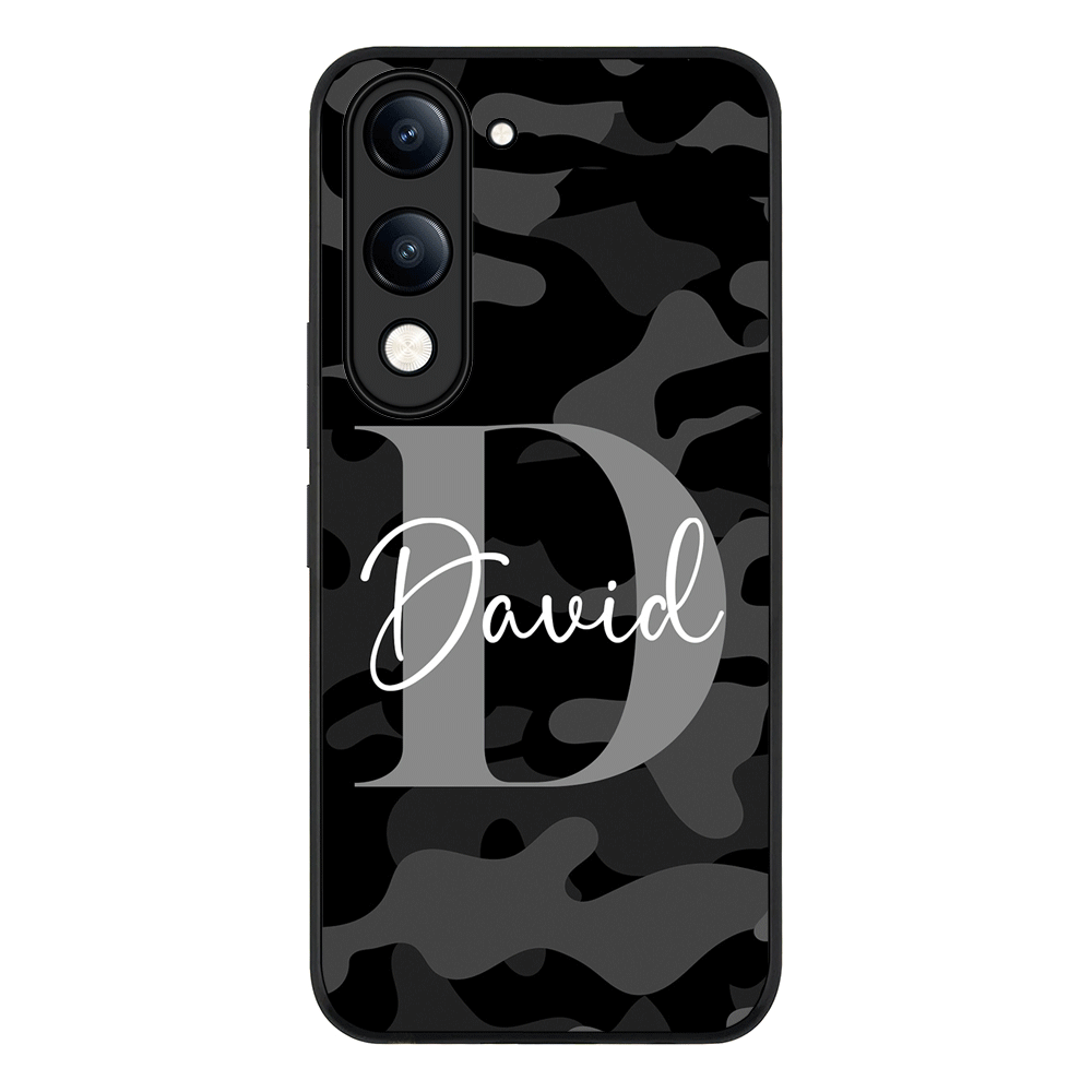 Personalized Name Camouflage Military Camo Phone Case - Vivo