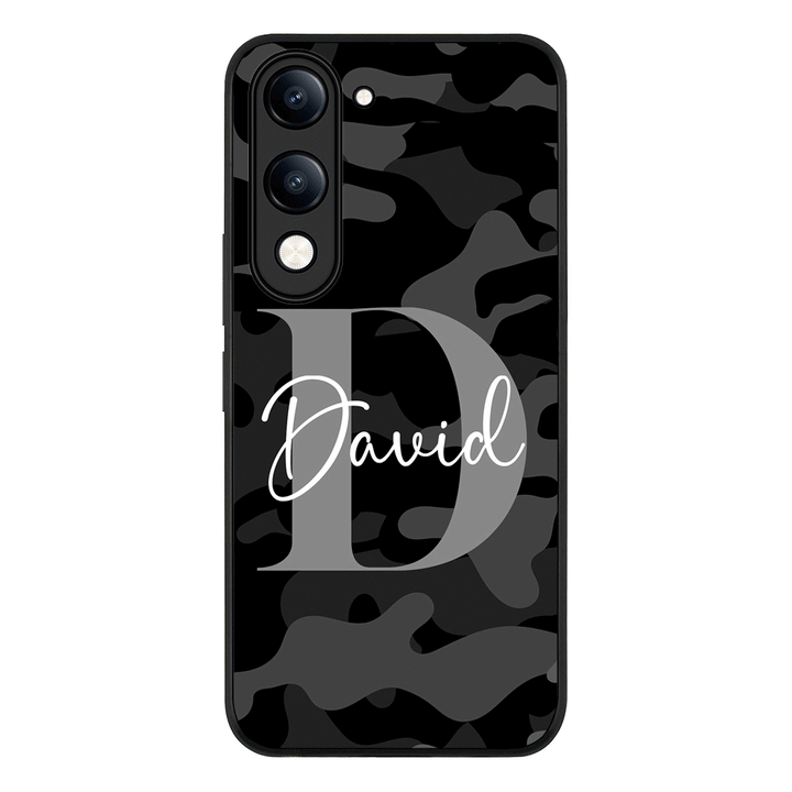 Personalized Name Camouflage Military Camo Phone Case - Vivo