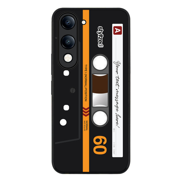 Custom Retro Cassette Tape Phone Case - Vivo