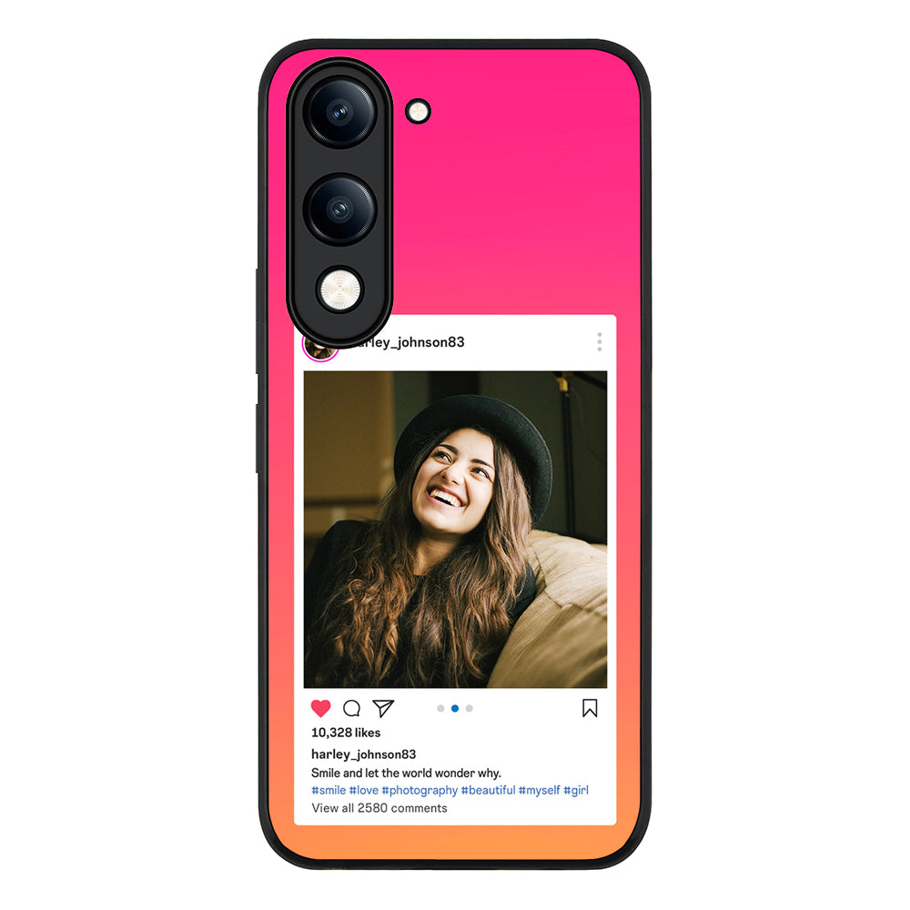 Custom Photo Instagram Post Template, Phone Case - Vivo