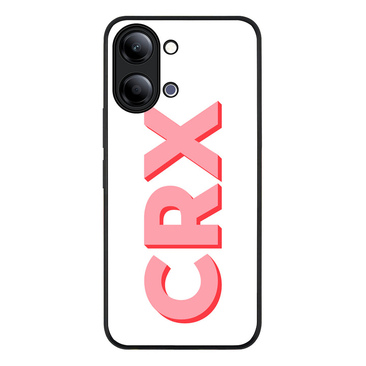 Personalized Monogram Initial 3D Shadow Text Phone Case - Vivo