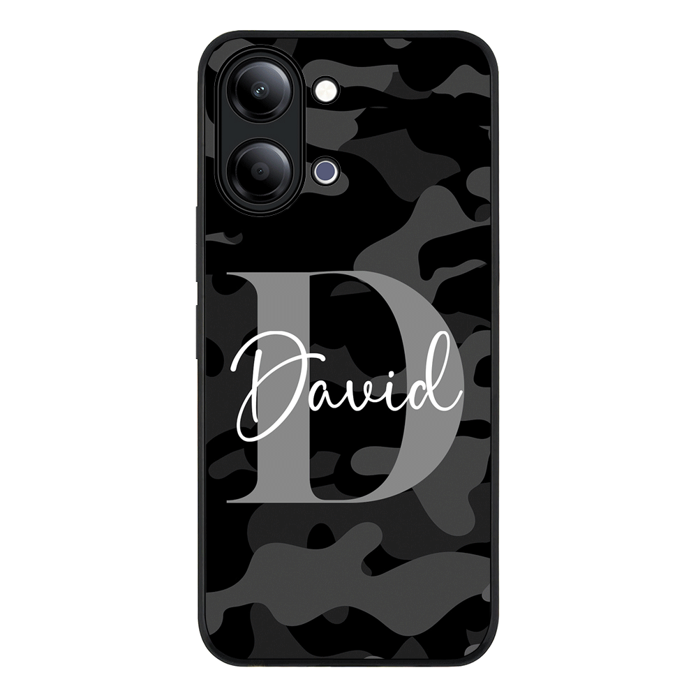Personalized Name Camouflage Military Camo Phone Case - Vivo