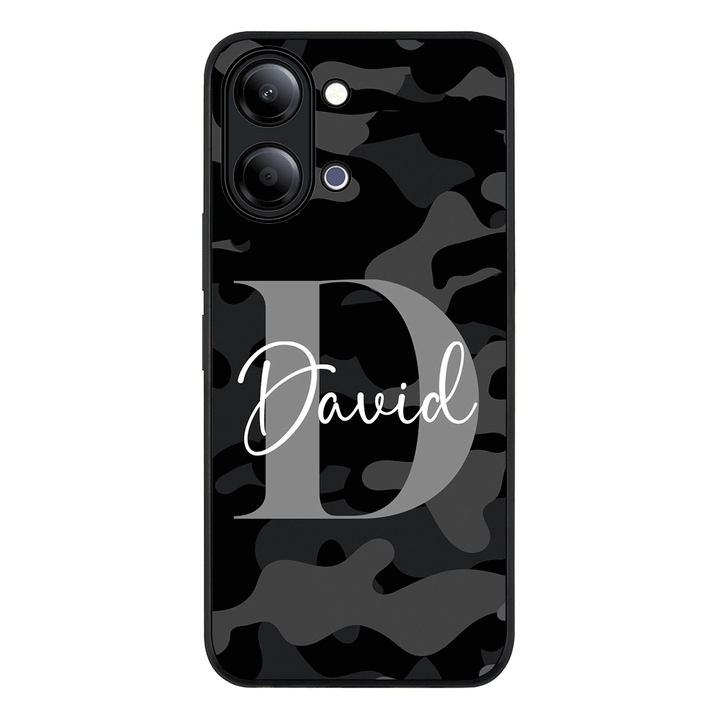 Personalized Name Camouflage Military Camo Phone Case - Vivo