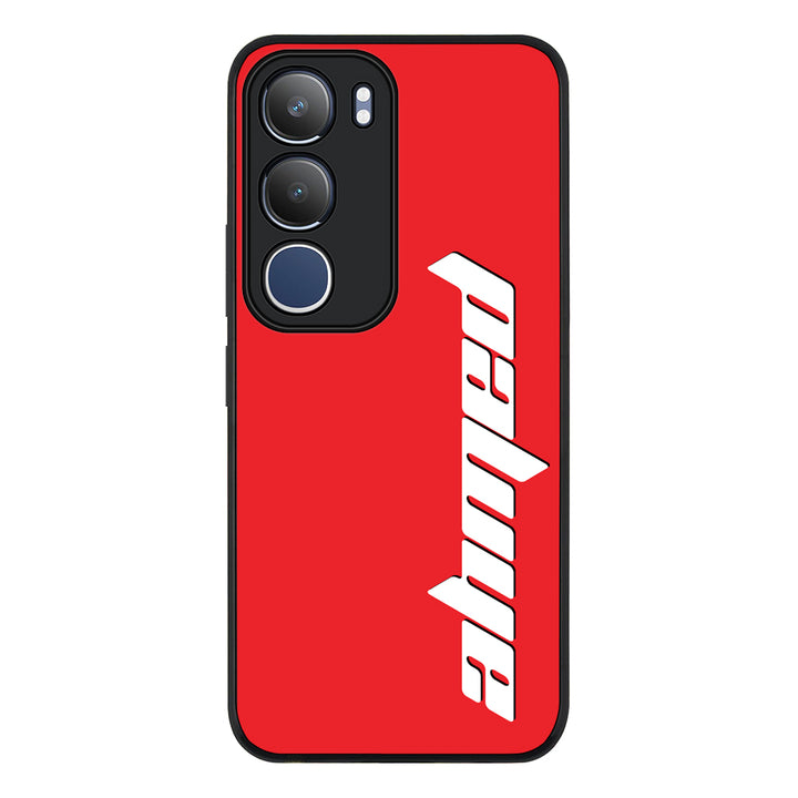 Custom Text, Vertical Name Phone Case - Vivo