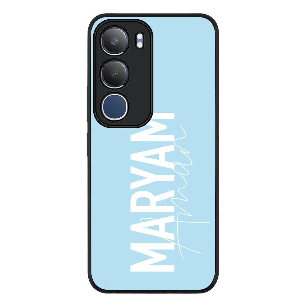 Personalized Name Vertical, Phone Case - Vivo