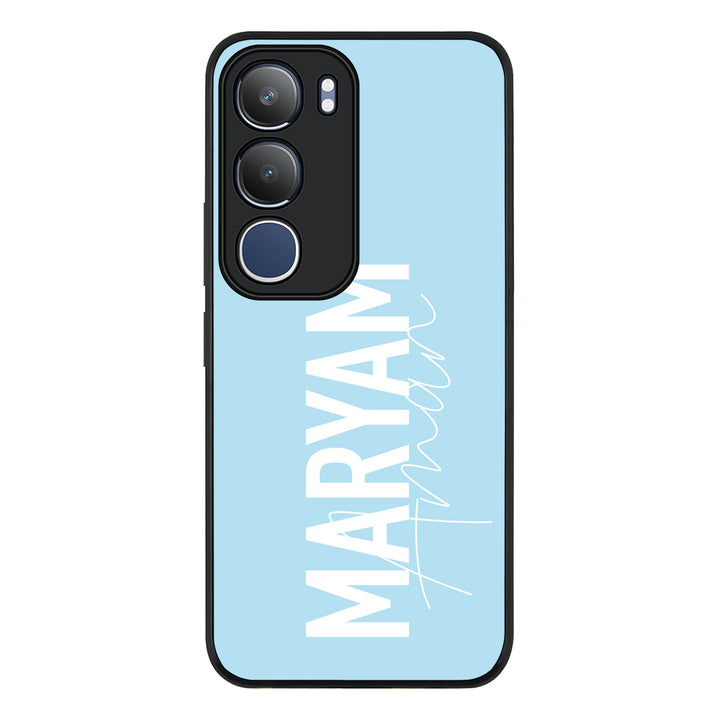 Personalized Name Vertical, Phone Case - Vivo