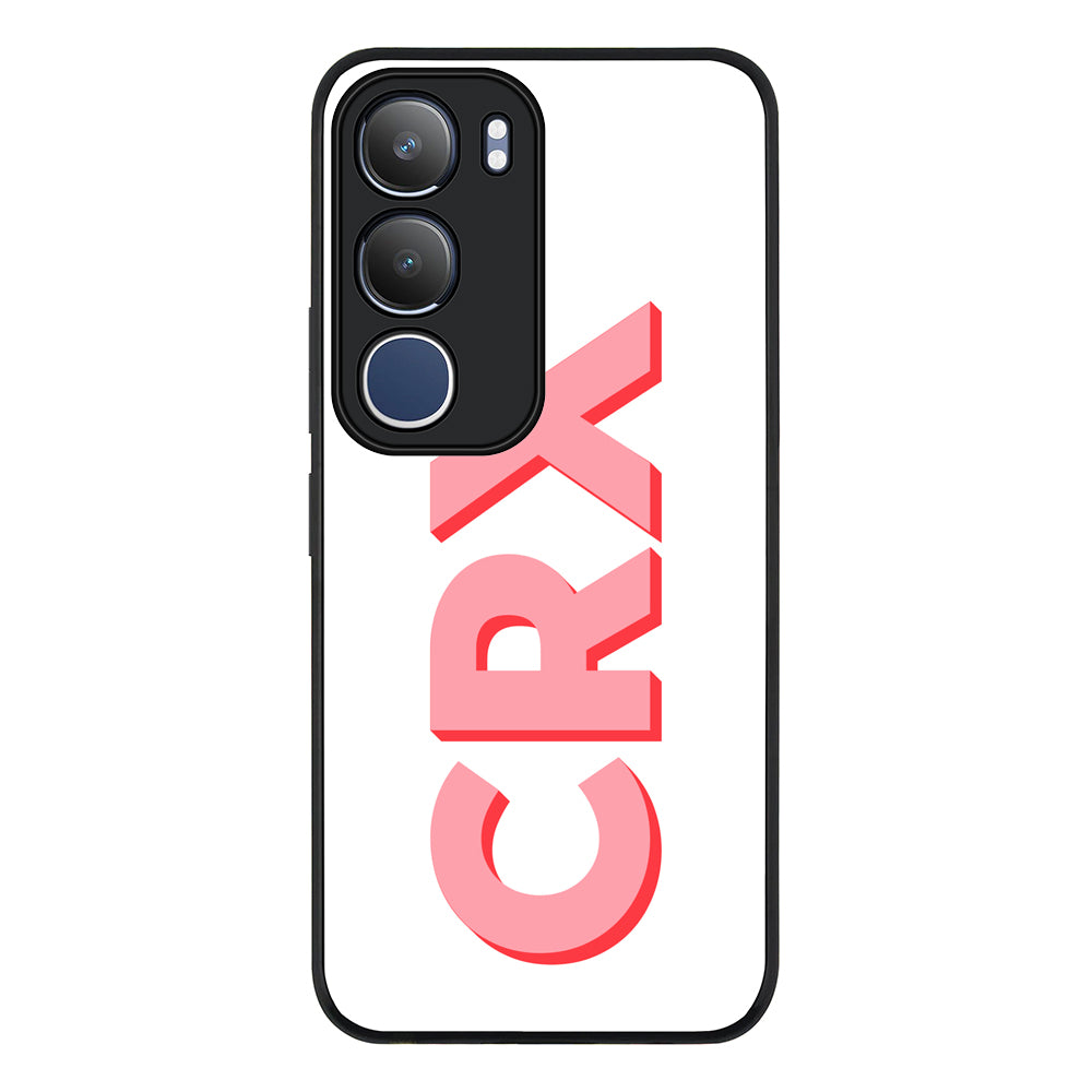 Personalized Monogram Initial 3D Shadow Text Phone Case - Vivo