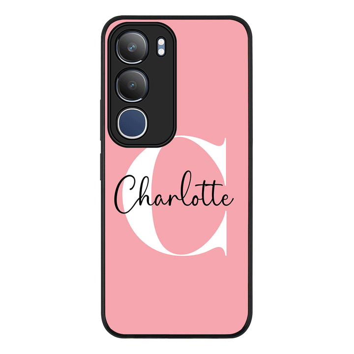 Custom Monogram Large Initial Name & Letter, Phone Case - Vivo