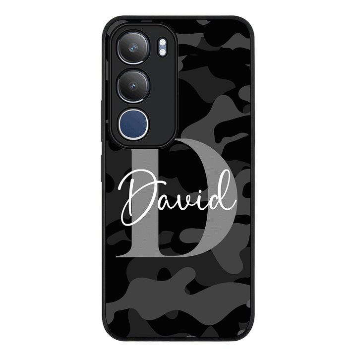 Personalized Name Camouflage Military Camo Phone Case - Vivo