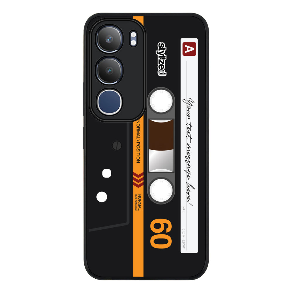 Custom Retro Cassette Tape Phone Case - Vivo