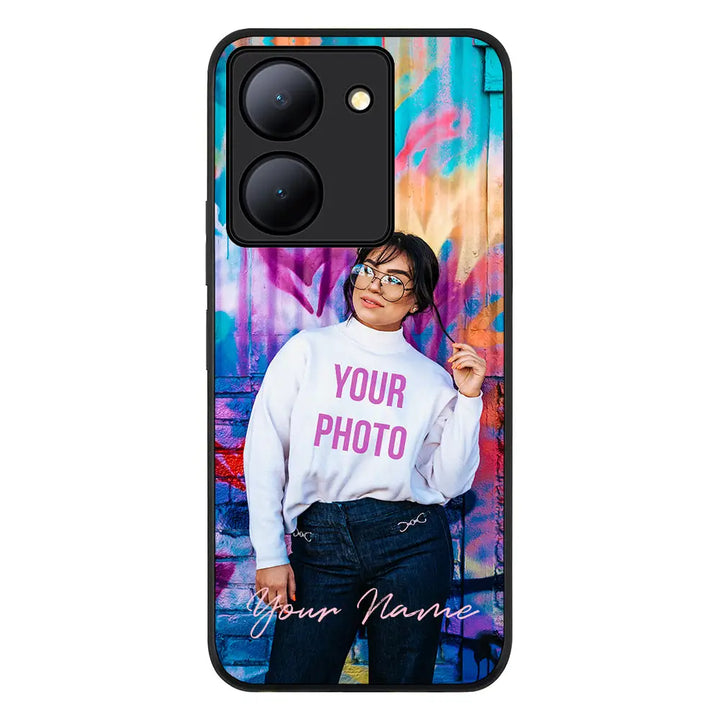 Vivo V29 / Vivo V29 Pro / Vivo S17 / Rugged Black Custom Photo, My Style Phone Case - Vivo - Stylizedd.com