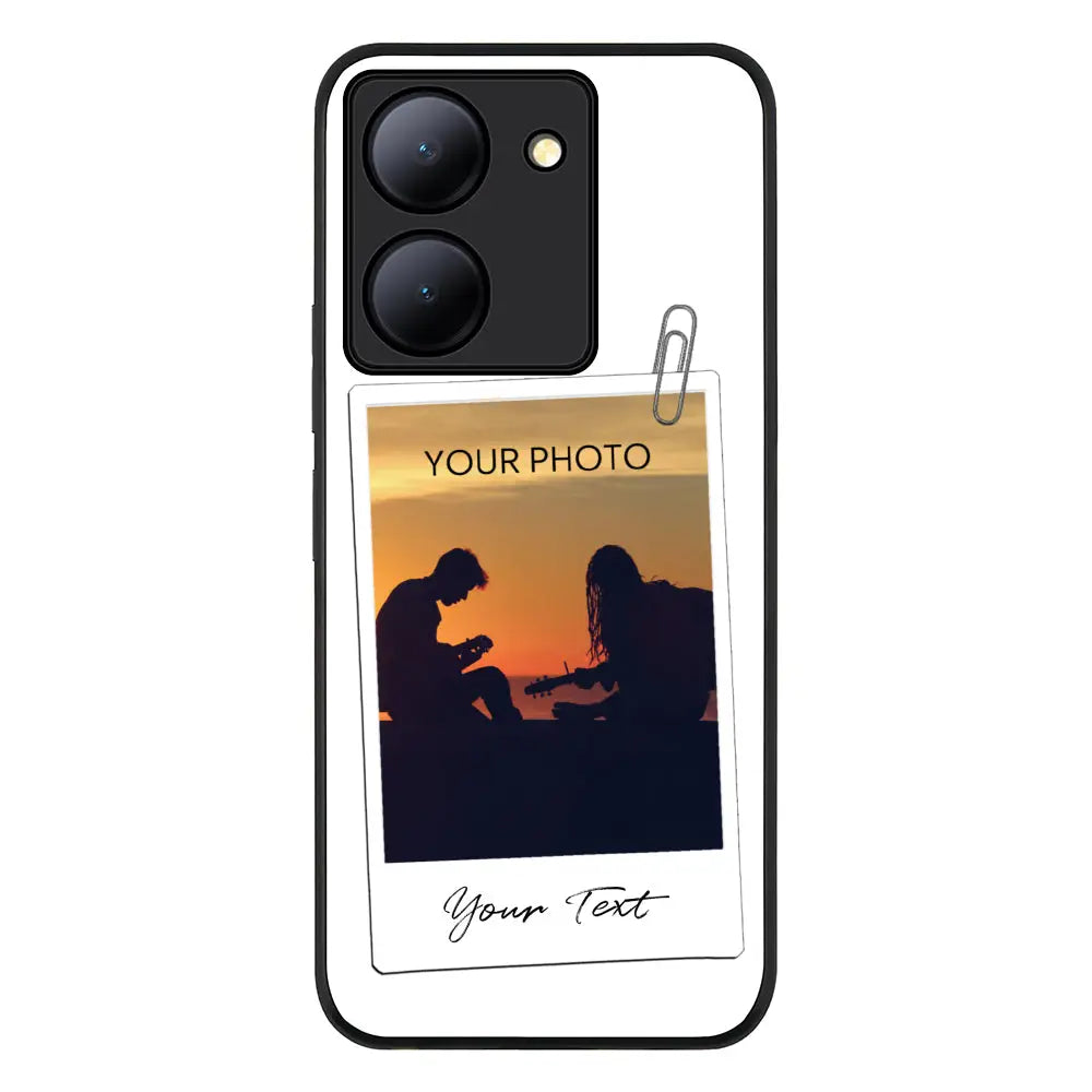 Vivo Y36 / Vivo Y36 5G / Rugged Black Phone Case Polaroid Photo Phone Case - Vivo - Stylizedd