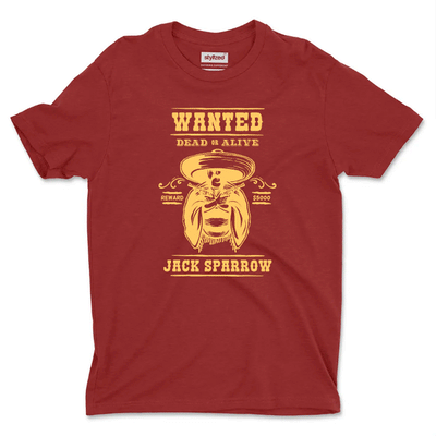 Custom Wanted Western T - shirt - Classic - Maroon / XS - T - Shirt