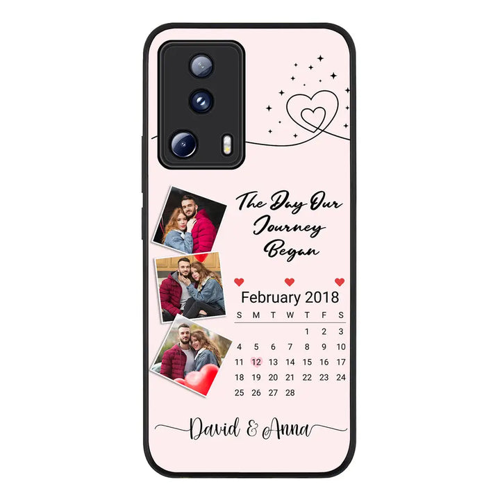 Xiaomi 13 Lite 5G / Xiaomi Civi 2 5G / Rugged Black Custom Photo Collage Calendar, Phone Case - Xiaomi  - Stylizedd.com