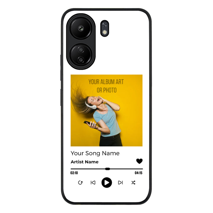Redmi 13C 4G / Rugged Black Custom Album Art Phone Case - Redmi - Stylizedd.com