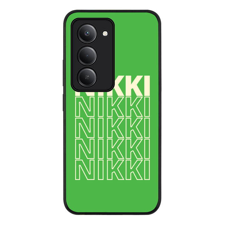 Repeated Monogram Phone Case - Redmi