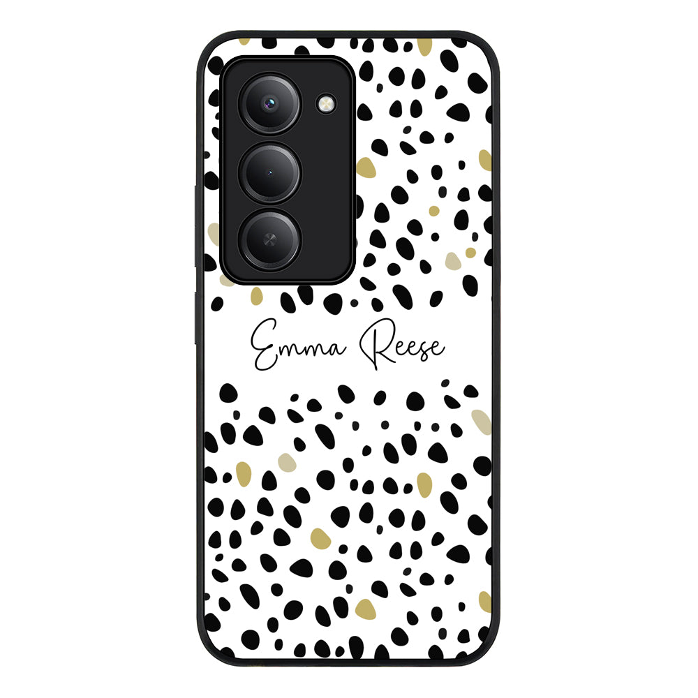 Pebble Multi Color Custom Text, My Name Phone Case - Redmi