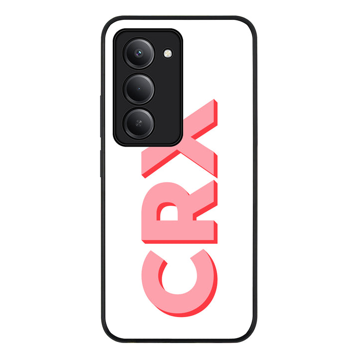 Personalized Monogram Initial 3D Shadow Text Phone Case - Redmi