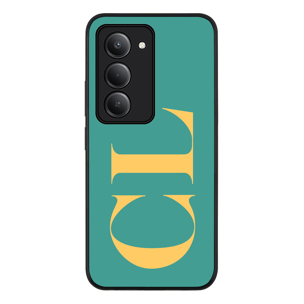 Personalized Monogram Large Initial 3D Shadow Text, Phone Case - Redmi