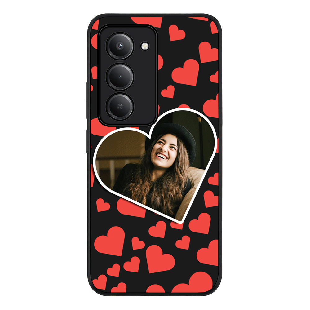 Custom Photo Heart shaped, Phone Case - Redmi