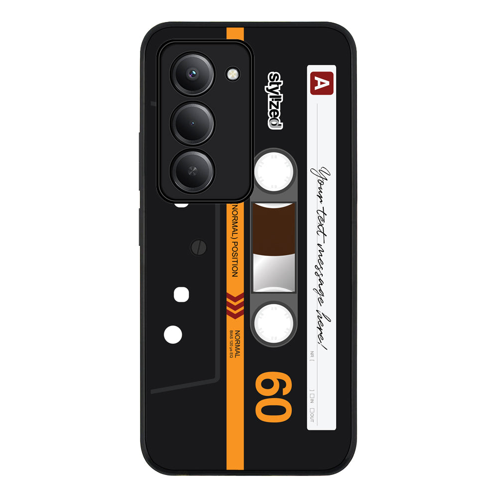 Custom Retro Cassette Tape Phone Case - Redmi