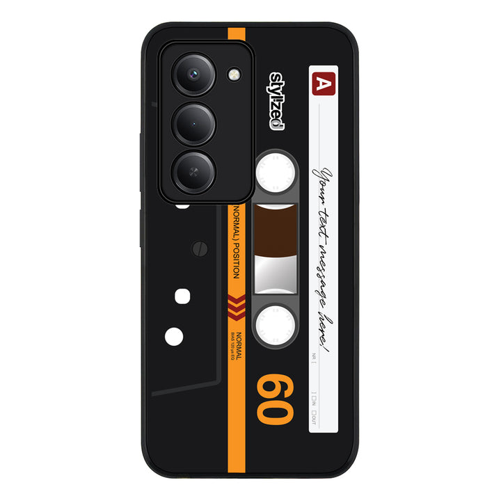 Custom Retro Cassette Tape Phone Case - Redmi