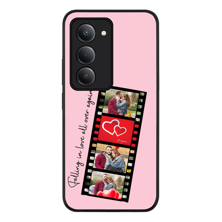 Custom Valentine Photo Film Strips, Phone Case - Redmi