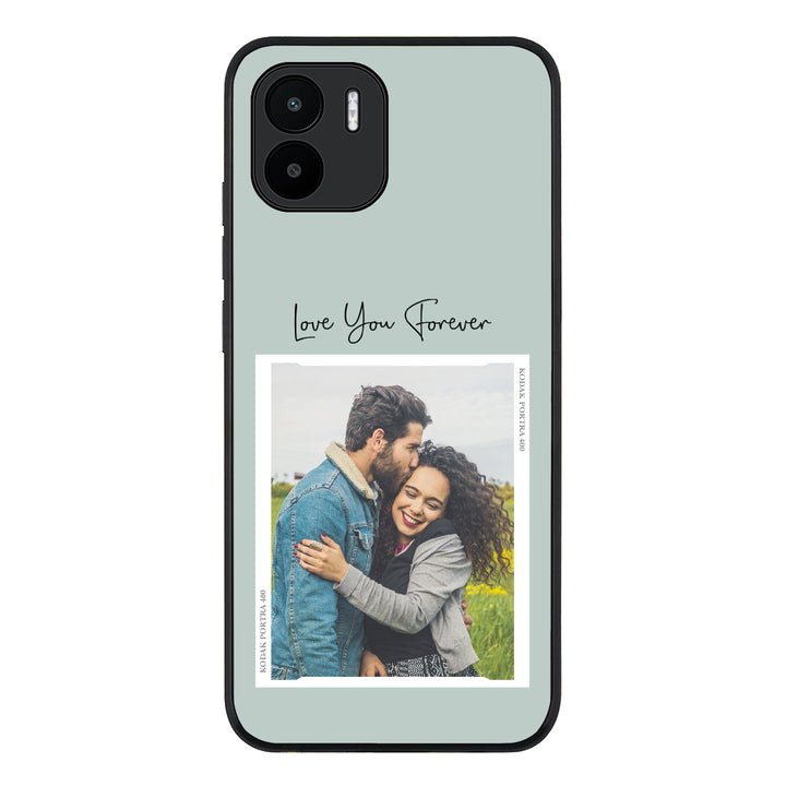 Redmi A1 / Rugged Black Custom Memory Photo, Phone Case - Redmi - Stylizedd.com