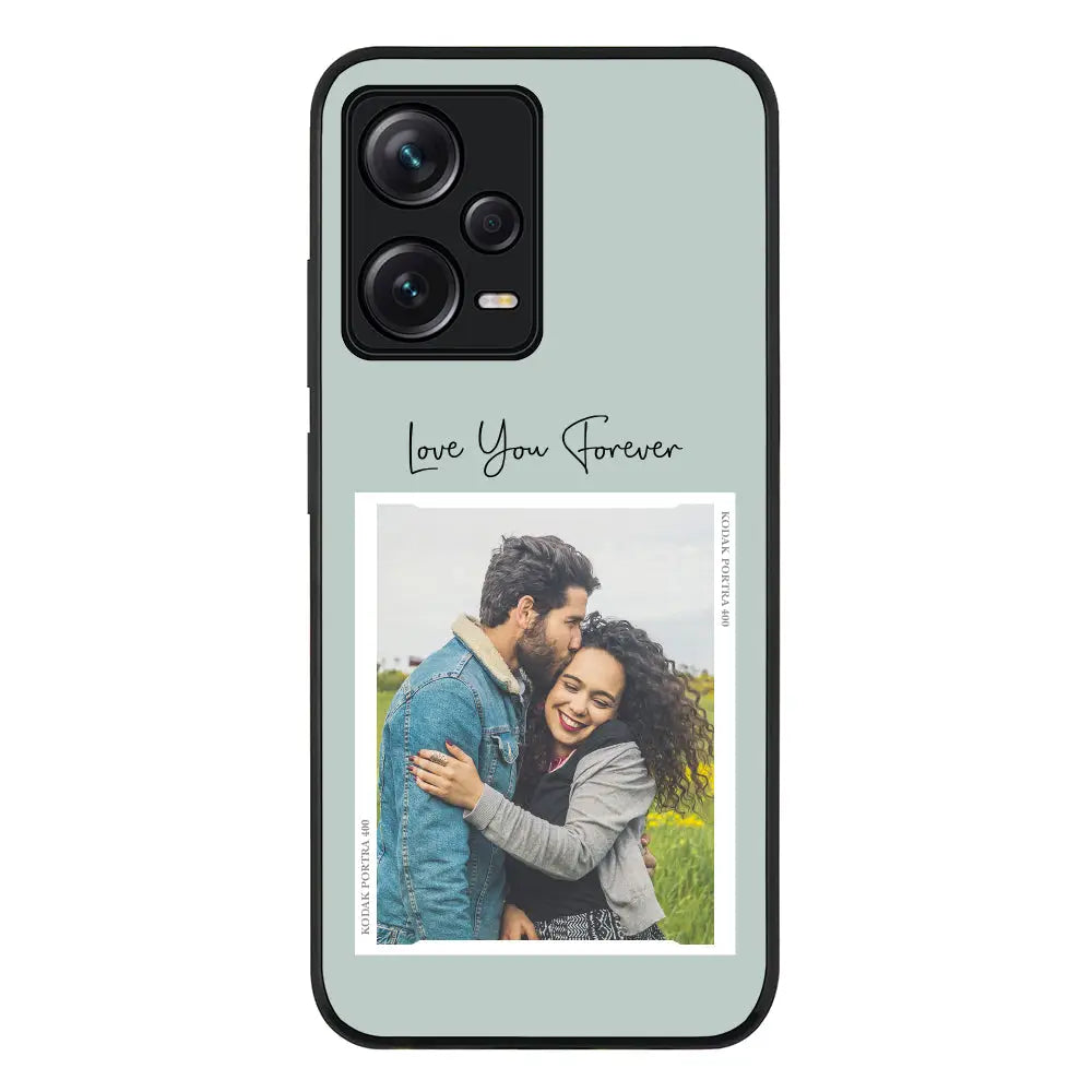 Redmi Note 12 Pro 5G / Rugged Black Phone Case Custom Memory Photo, Phone Case - Redmi - Stylizedd