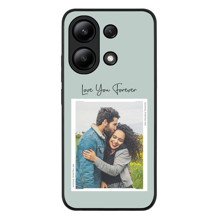 Redmi Note 13 4G / Rugged Black Custom Memory Photo, Phone Case - Redmi - Stylizedd.com