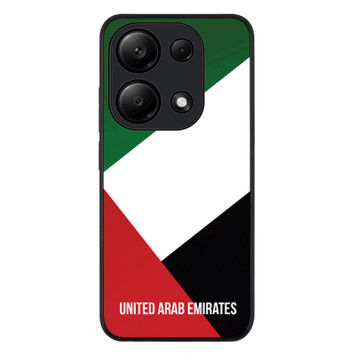 Personalized UAE United Arab Emirates Phone Case - Poco - M6 Pro 4G / Rugged Black - Stylizedd