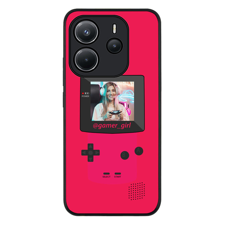 Redmi Note 14 4G / Rugged Black Customized Retro Game Console, Phone case - Redmi - Stylizedd.com
