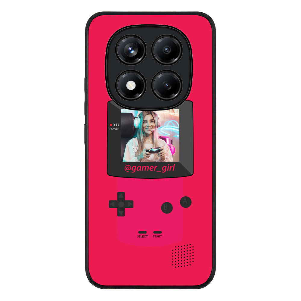 Redmi Note 14 Pro 5G / Rugged Black Customized Retro Game Console, Phone case - Redmi - Stylizedd.com