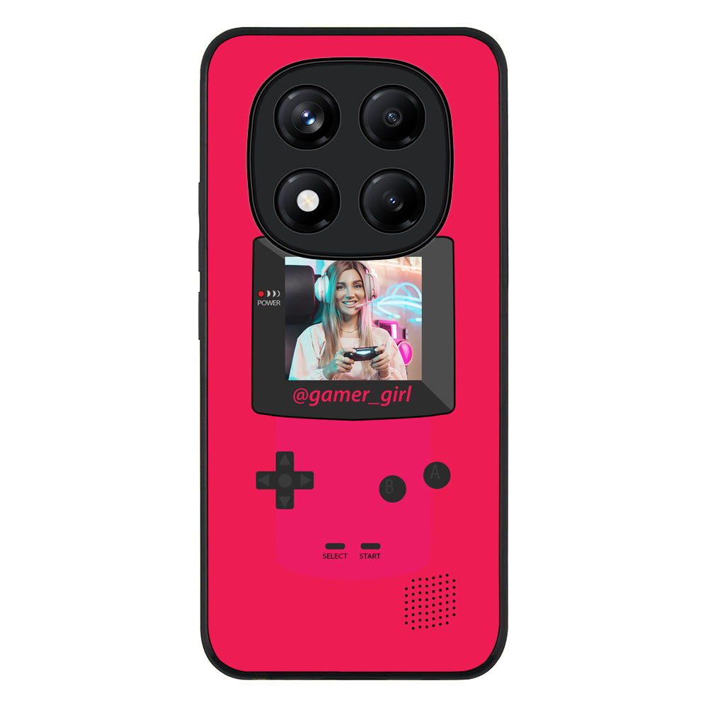 Redmi Note 14 Pro Plus 5G / Rugged Black Customized Retro Game Console, Phone case - Redmi - Stylizedd.com