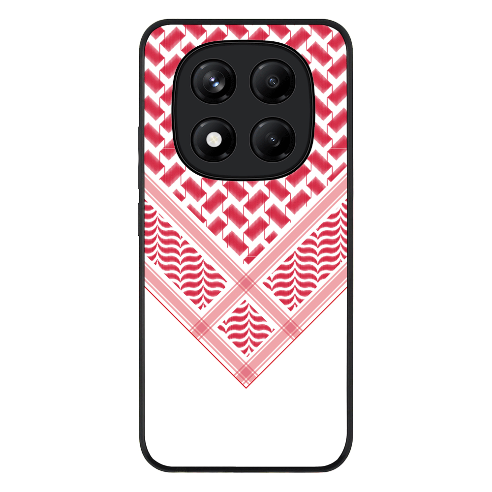 Redmi Note 14 Pro Plus 5G / Rugged Black Custom Arab Shemagh, Phone Case - Redmi - Stylizedd.com