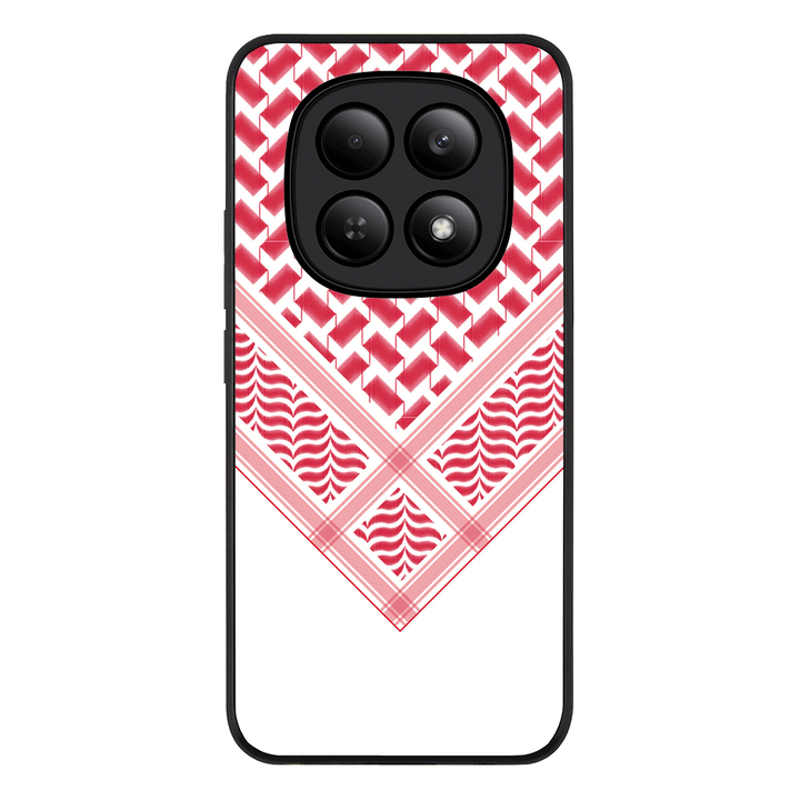 Redmi Note 15 4G / Rugged Black Custom Arab Shemagh, Phone Case - Redmi - Stylizedd.com