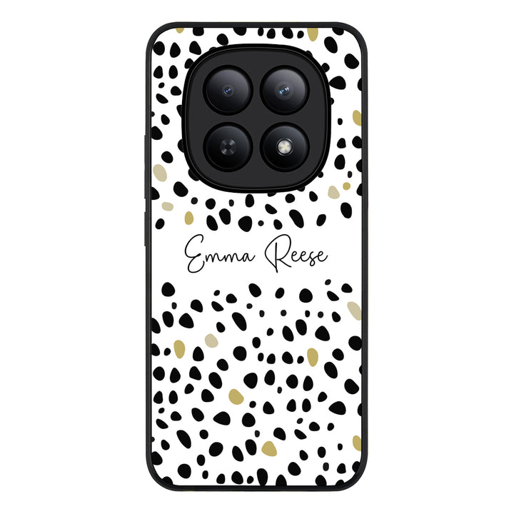 Pebble Multi Color Custom Text, My Name Phone Case - Poco