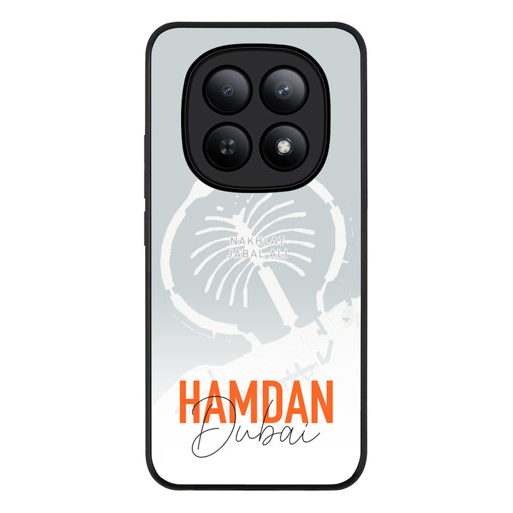 Personalized Location Map & Name, Phone Case - Poco