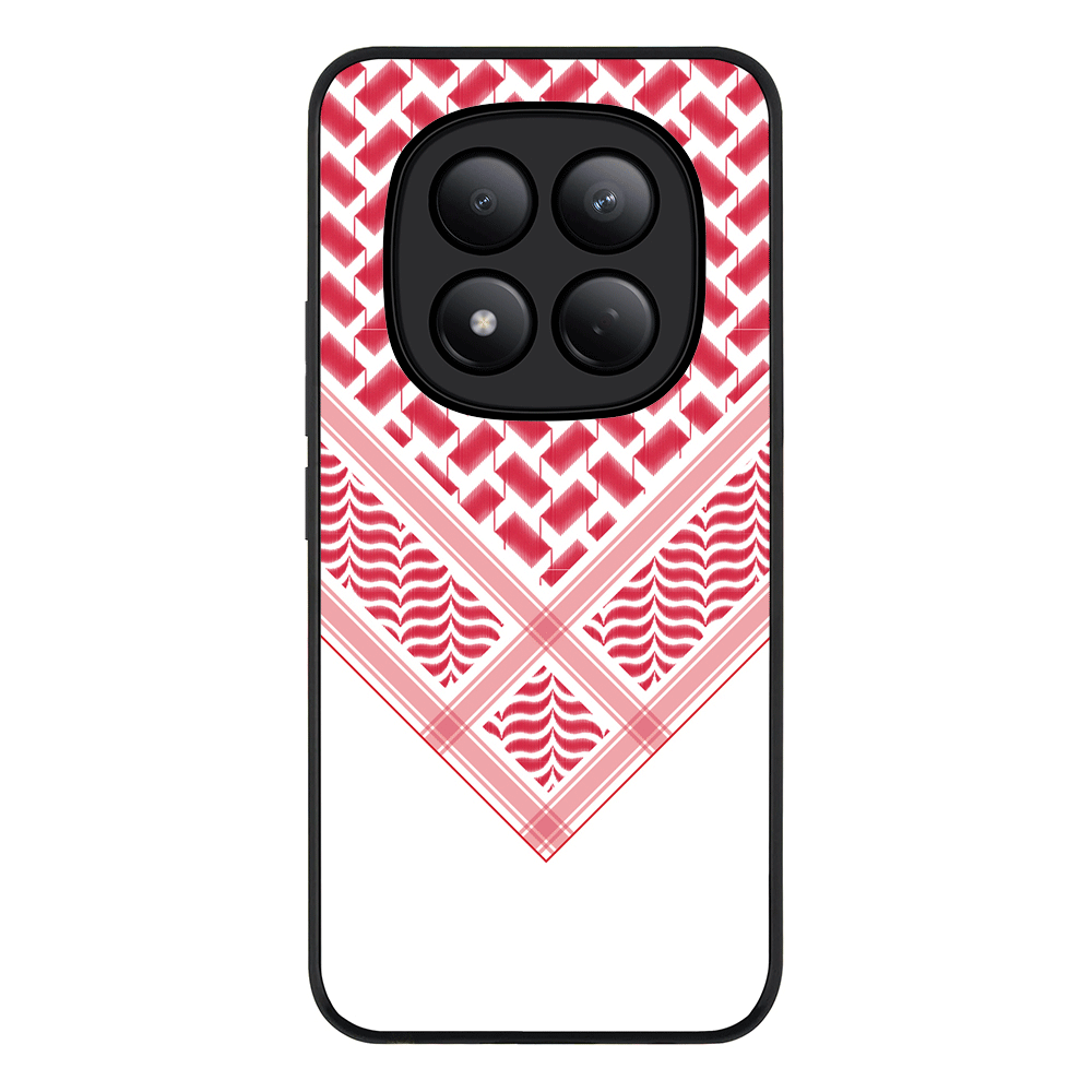 Redmi Note 15 Pro 4G / Rugged Black Custom Arab Shemagh, Phone Case - Redmi - Stylizedd.com