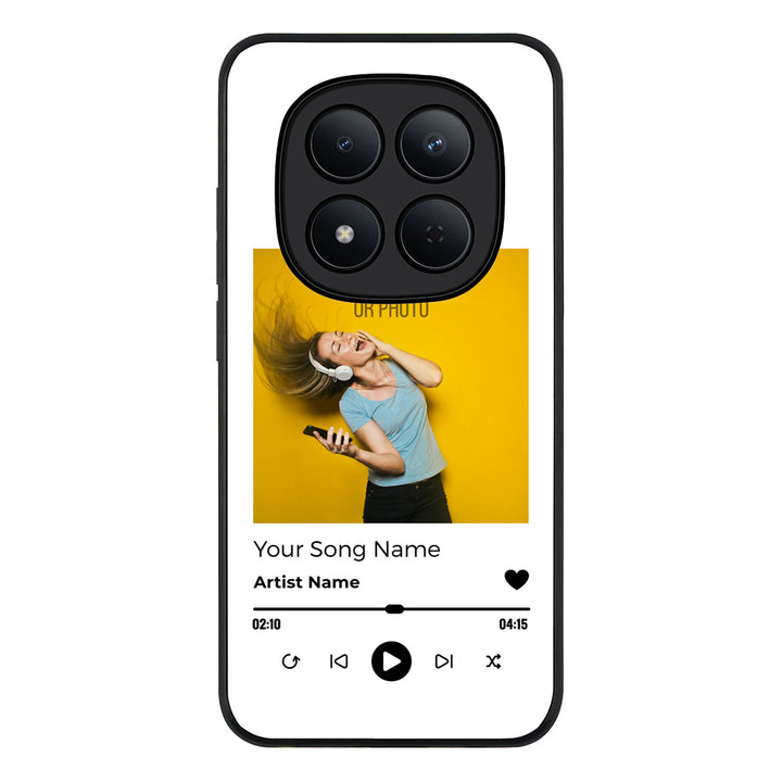 Redmi Note 15 Pro 5G / Rugged Black Custom Album Art Phone Case - Redmi - Stylizedd.com