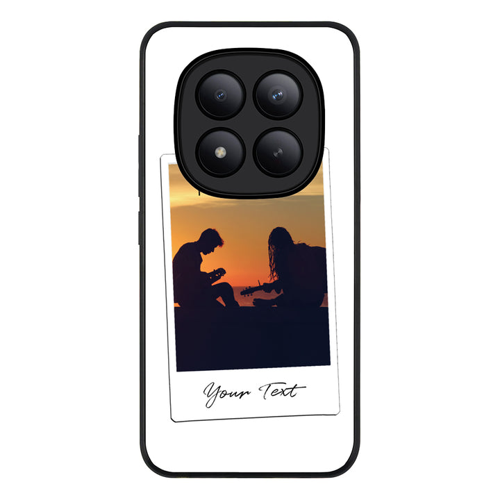 Redmi Note 15 Pro Plus / Rugged Black Polaroid Photo Phone Case - Redmi - Stylizedd.com