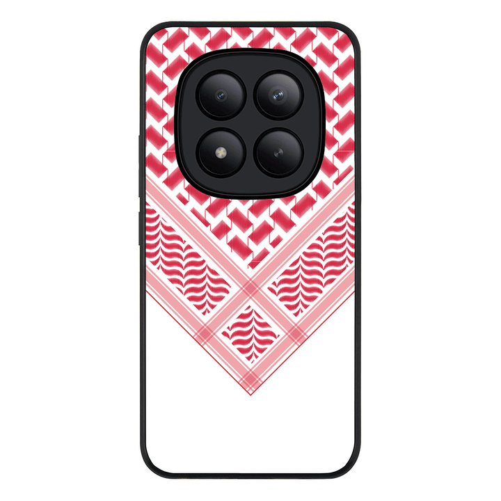 Redmi Note 15 Pro Plus / Rugged Black Custom Arab Shemagh, Phone Case - Redmi - Stylizedd.com