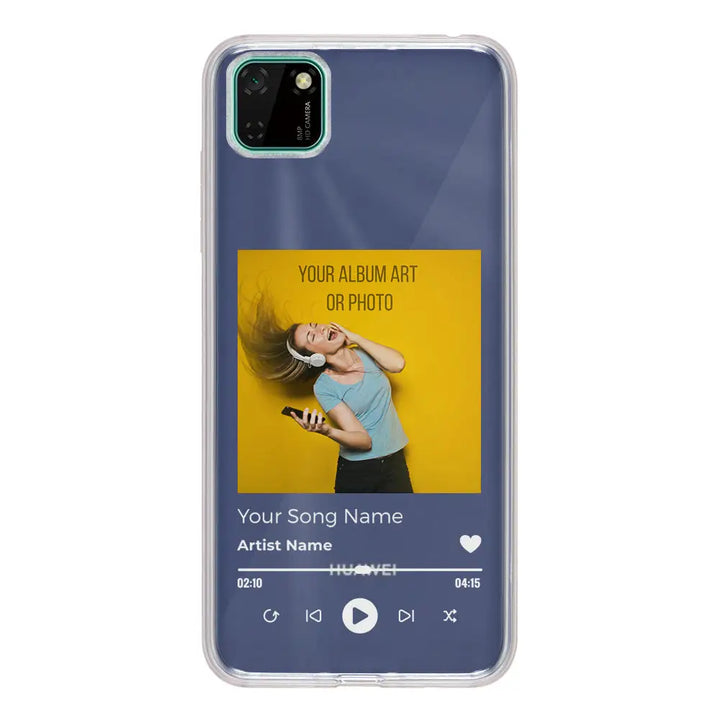 Huawei Y5p / Clear Classic Custom Album Art Phone Case - Huawei - Stylizedd.com