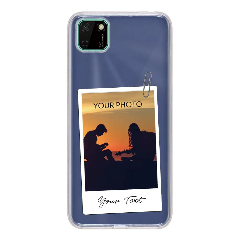 Huawei Y5p / Clear Classic Polaroid Photo Phone Case - Huawei - Stylizedd.com