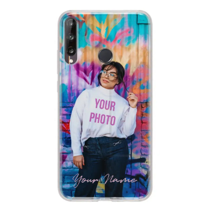 Huawei Y7p / Clear Classic Phone Case Custom Photo, My Style Phone Case - Huawei - Stylizedd