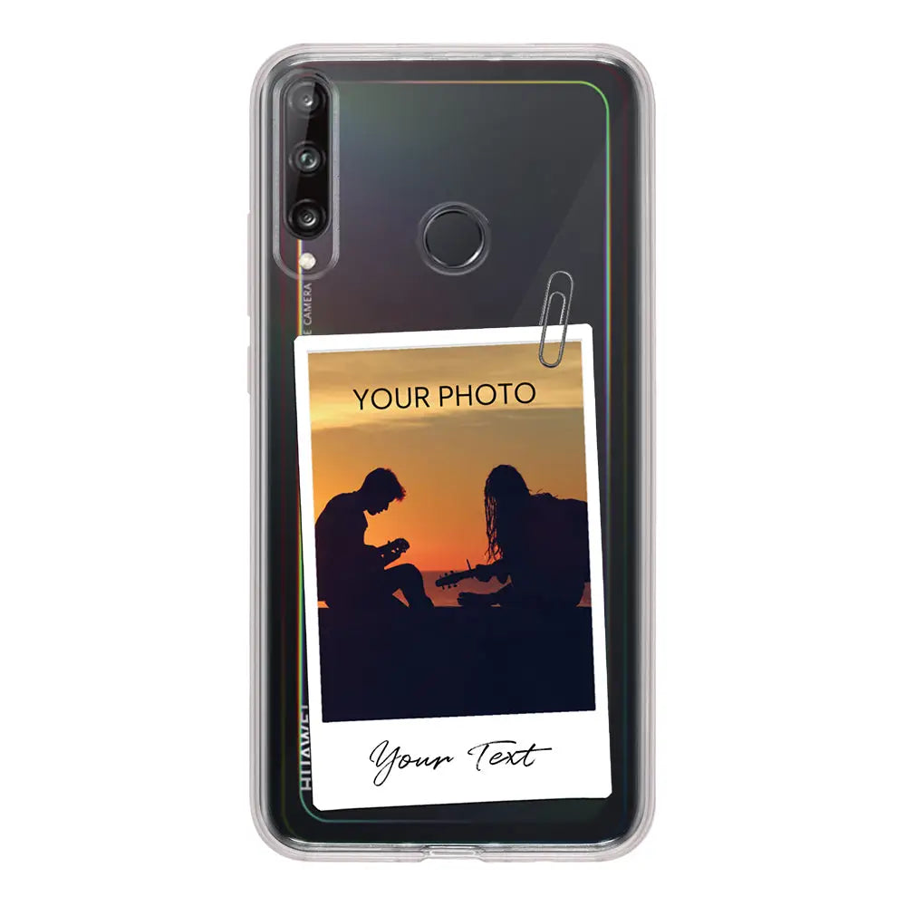 Huawei Y7p / Clear Classic Polaroid Photo Phone Case - Huawei - Stylizedd.com