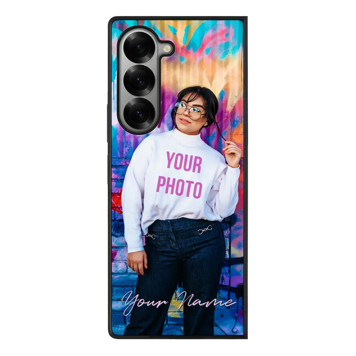 Custom Photo My Style Phone Case - Samsung Z Series - Galaxy Fold 6 / Rugged Black - Android