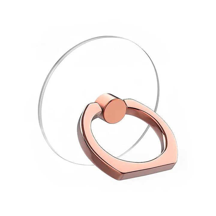 Rose Gold Phone Grip Clear Ring Phone Grip - Stylizedd.com