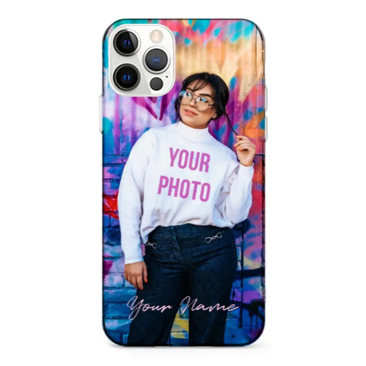 Apple iPhone 11 Pro / Clear Classic Custom Photo, My Style Phone Case - Stylizedd.com